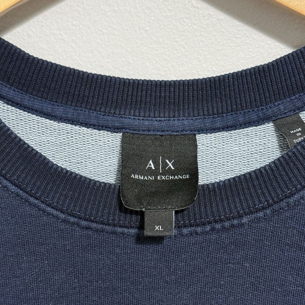 Armani Exchange AX Crewneck Sweatshirt Size XL - Picture 4 of 4